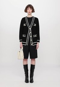 Alice + Olivia BRADFORD  - Kardigán - black/soft white