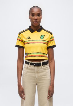 adidas Performance JAMAICA 26 HOME REPLICA CROPPED - Voetbalshirt - Land - bold gold-coloured