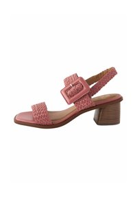 Next FOREVER COMFORT WEAVE BLOCK - Sandaler - pink