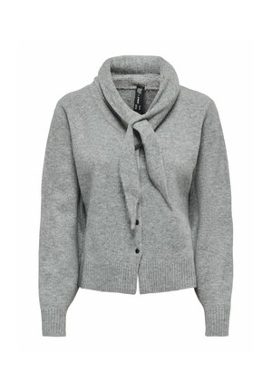 ONLY, CARDIGAN ONLJACKIE CARDIGAN - Gilet - medium grey melange