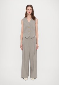By Malene Birger BARIA - Housut - grey brown melange