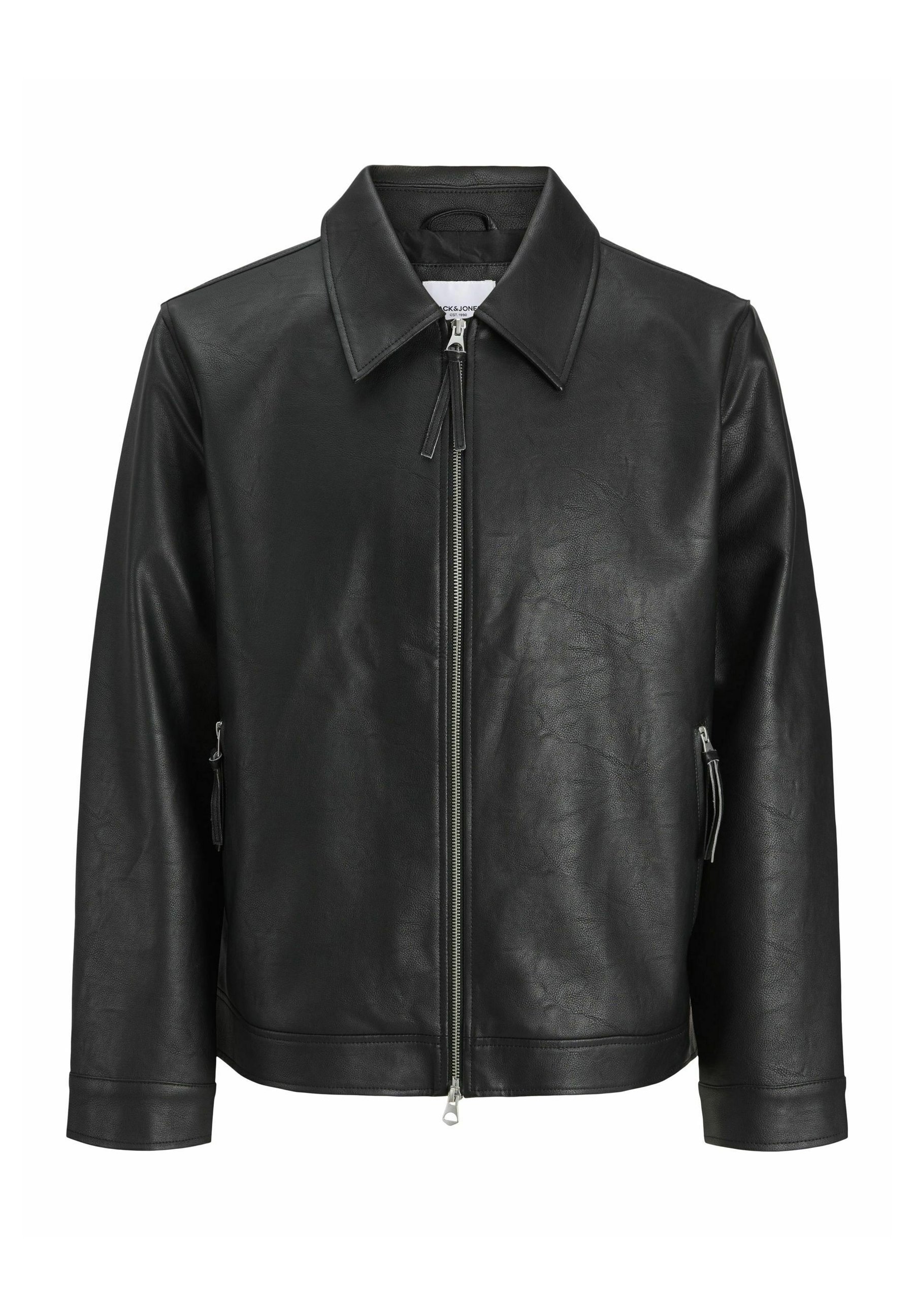 ジャケット・アウター JOS.A.BANK Zip-up Leather Jacket Black M 楽天市場】Jos． A． Bank（コート・ジャケット｜メンズ