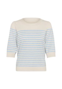 CUANNEMARIE - Pullover - whitecap cashmere stripe