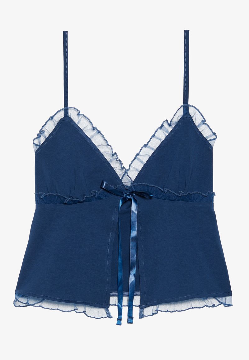 Even&Odd Top donkerblauw denim