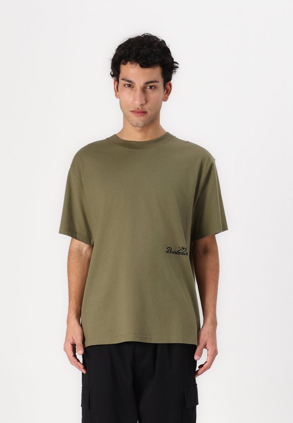 REGENCE GRAPHIC  - Print T-shirt - burnt olive