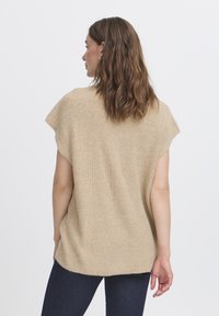 ICHI Cardigan - oatmeal melange