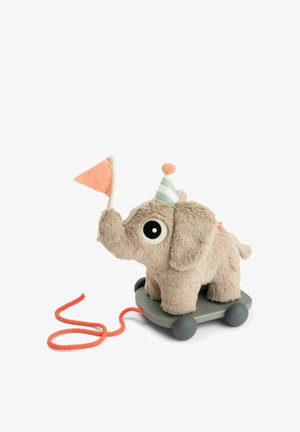 PULL ALONG 2-IN-1 ELPHEE - Speelgoed - sand