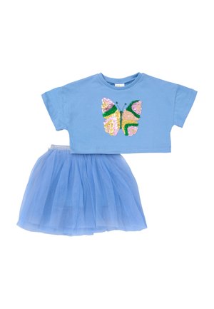 SCHMETTERLING SET - Jupe trapèze - hellblau c