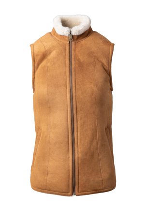 GRANGE - Waistcoat - tan