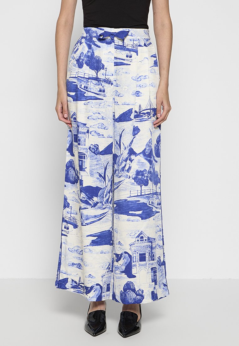 Scotch & Soda Broek blauw