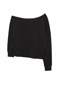SOFT-TOUCH EXPOSED SHOULDER - Sweatshirt - black