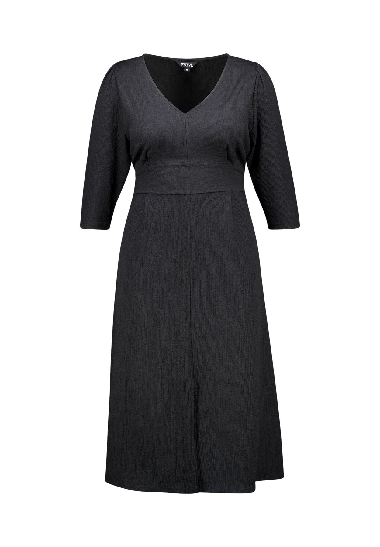 Jurk Ms Damesmode Grote Maten MS Mode MET STRUCTUUR Maxi-jurk