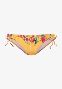 Unausgewählt, gelb bedruckt