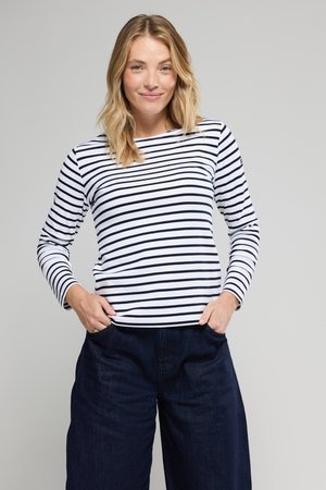 LESCONIL MARINIÈRE - Longsleeve - blanc/rich navy