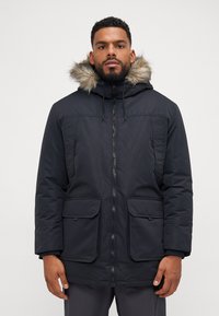Jack & Jones JJCONSTRUCT - Wintermantel - black