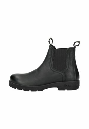 Stiefelette - black black