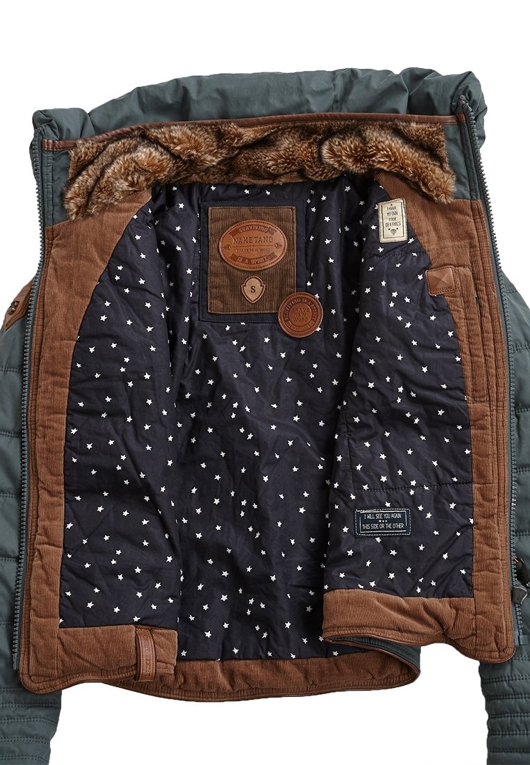 Naketano Winterjas - dark green/donkergroen - Zalando.nl