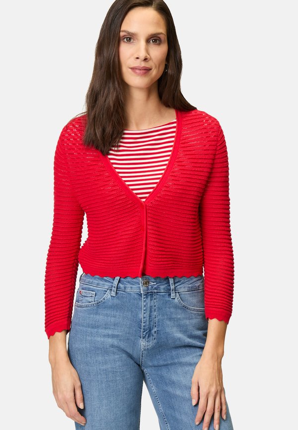 MIT WELLENSAUM - Strickjacke - formula one