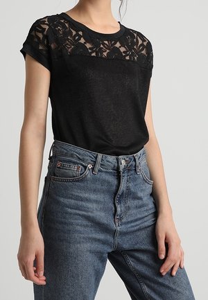 T-shirt imprimé - black