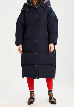 Abrigo de plumas - dark blue