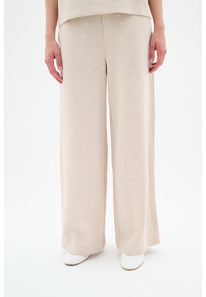 Tracksuit bottoms - vanilla melange