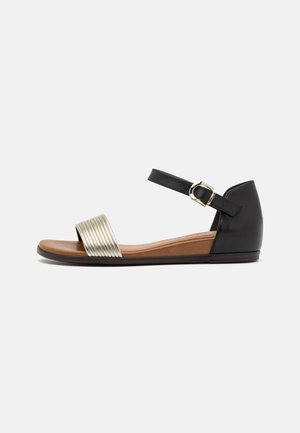 Sandalias - black/gold