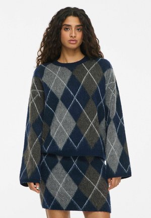 Noisy May, JUMPER NMJULIETTE - Pullover - navy blazer