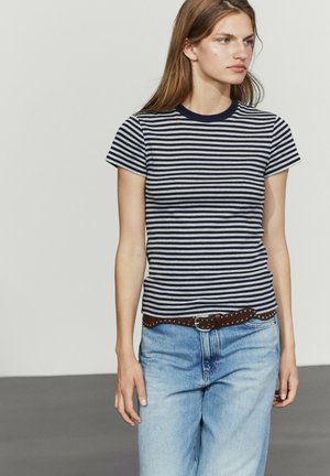 Massimo Dutti, - T-shirt z nadrukiem