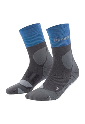 CEP MID CUT - Sports socks - blue grey