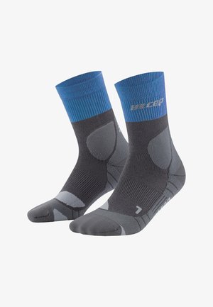 CEP MID CUT - Sports socks - blue grey