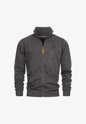 INDICODE JEANS YANIC - Felpa con zip - black