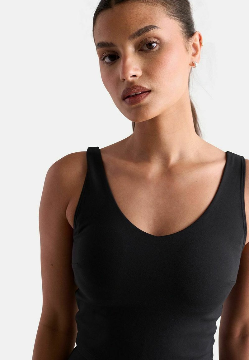 Canotta senza maniche - Marrone - Donna - 5.00