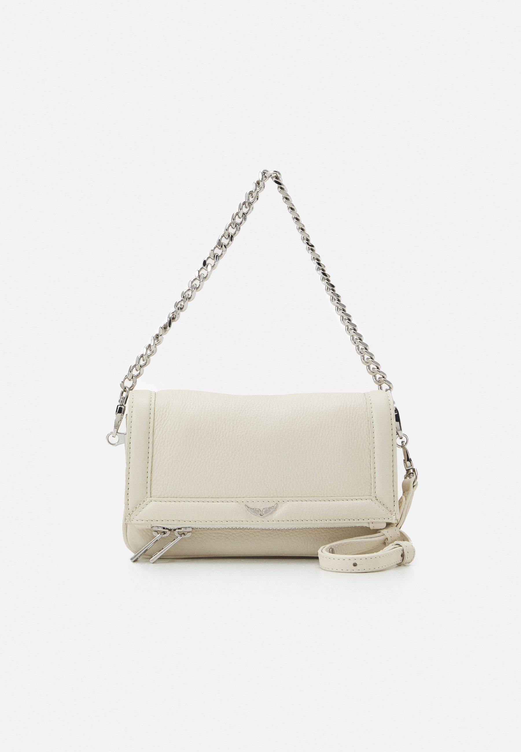 Zadig \u0026 Voltaire ROCK NANO NOVEL GRAINED - Bolso de mano - flash/crema -  Zalando.es