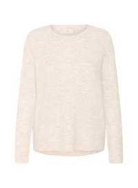 IRIS - Stickad tröja - oatmeal melange