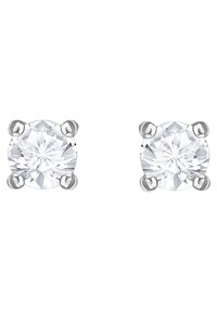 STILLA ATTRACT STUD EARRINGS ROUND CUT - Earrings - white