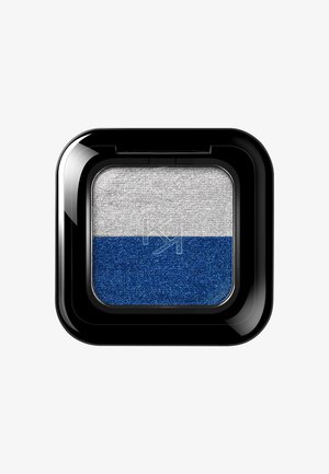 BRIGHT DUO EYESHADOW - Lidschatten - silver / eletric blue