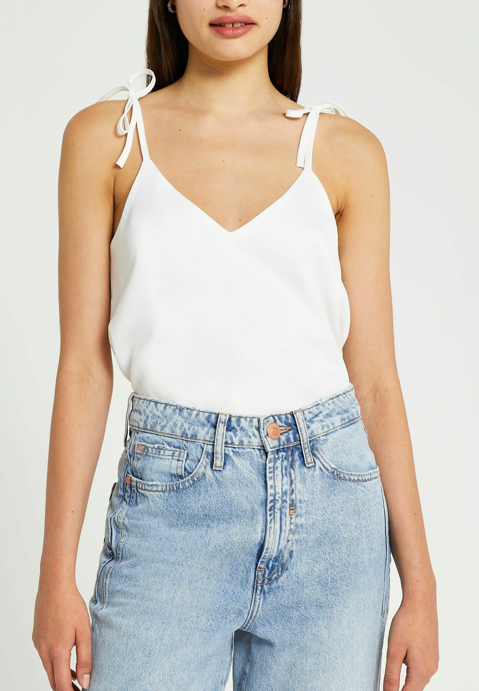 River Island Top - white/wit - Zalando.nl