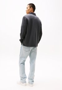 Tommy Jeans MIX RUGBY  - Maglietta a manica lunga - washed black