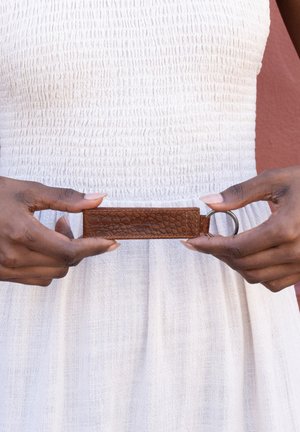 Gusti Leder, SMALL ACCESSORIES MIRAN UNISEX - Keyring - dunkelbraun