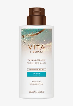 VITA LIBERATA CLEAR TANNING MOUSSE DARK - Autobronzant - medium