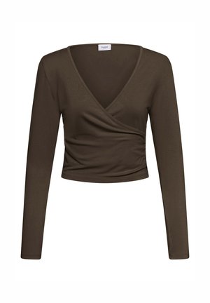 Saint Tropez, VIGGASZ - Pitkähihainen paita - chocolate brown