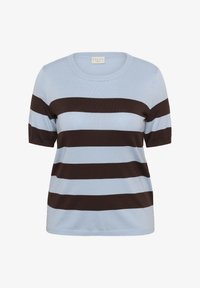 Non sélectionné, blue fog brown wide stripe