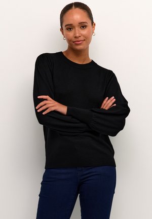 Kaffe KALIZZA - Maglione - black deep