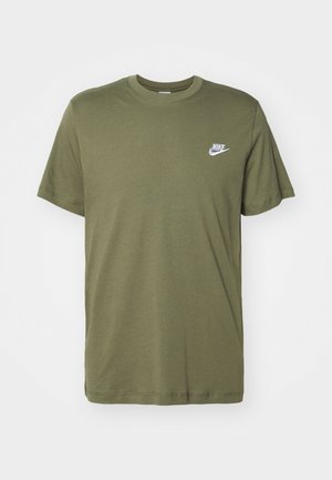 Nike Sportswear CLUB TEE - Paprasti marškinėliai - medium olive