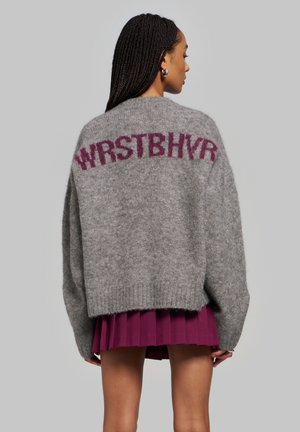 WRSTBHVR, WRSTBHVR SWEATER ENCI V3 SWEATER UNISEX - Pullover - gray melange