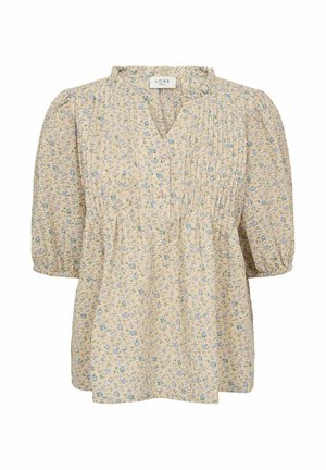 OPAL SEERSUCKER - Bluse - blue flower aop