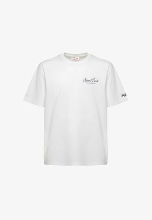 MC2 Saint Barth, T-SHIRT PORTLAND - T-shirt con stampa - bianco