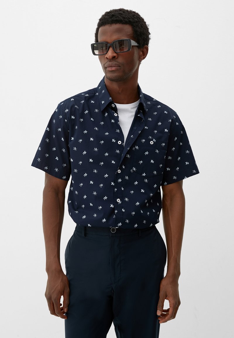 s.Oliver STRETCH - Hemd - navy