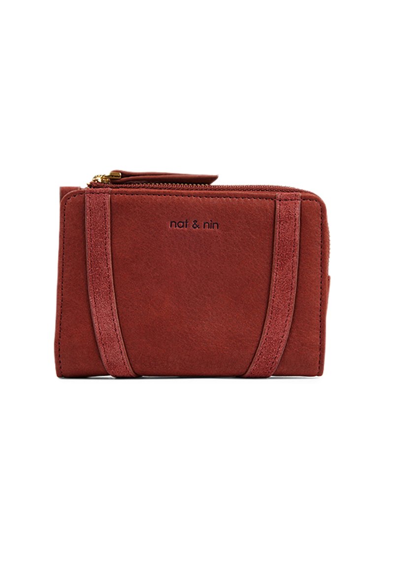 nat & nin Monedero - brick red