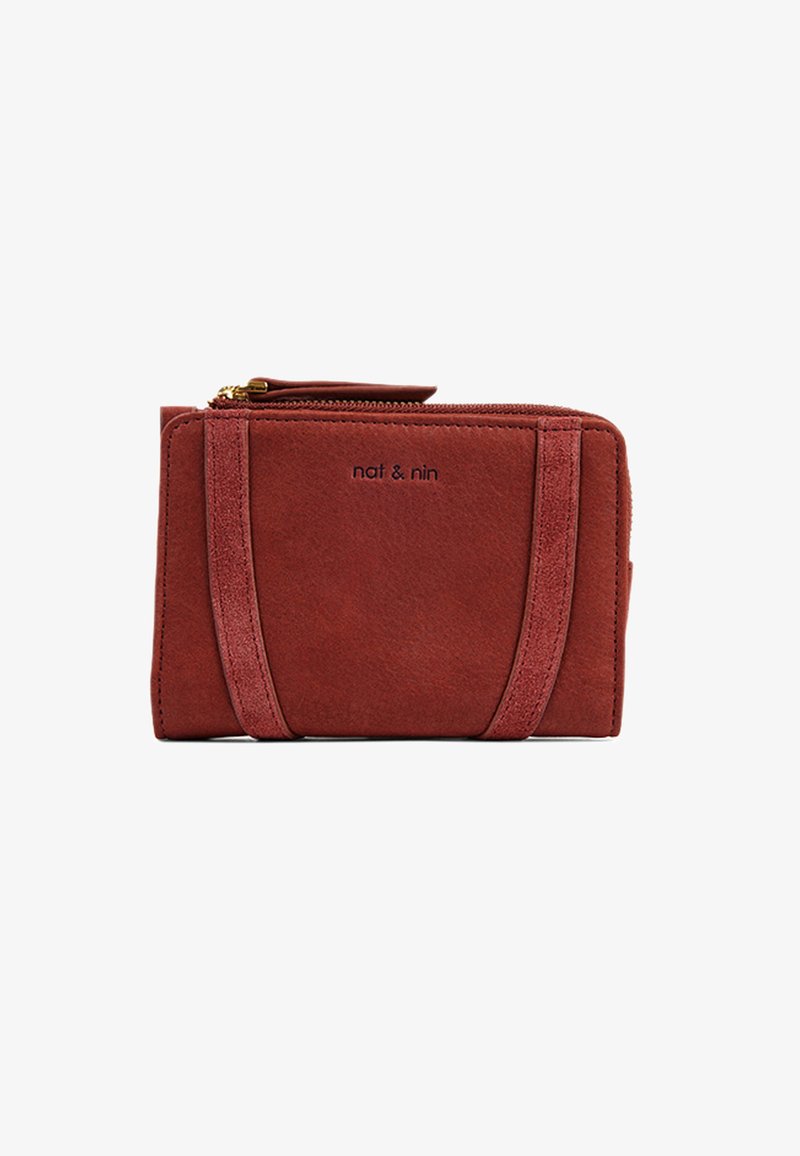 nat & nin Monedero - brick red